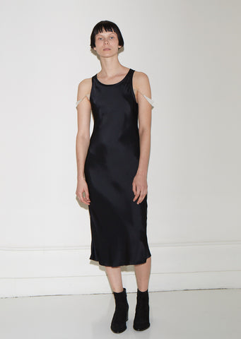 Satin Brastrap Tank Dress