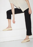 Braided Trim Flats with Removable Anklet