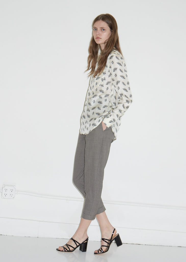 Usak Printed Silk Shirt