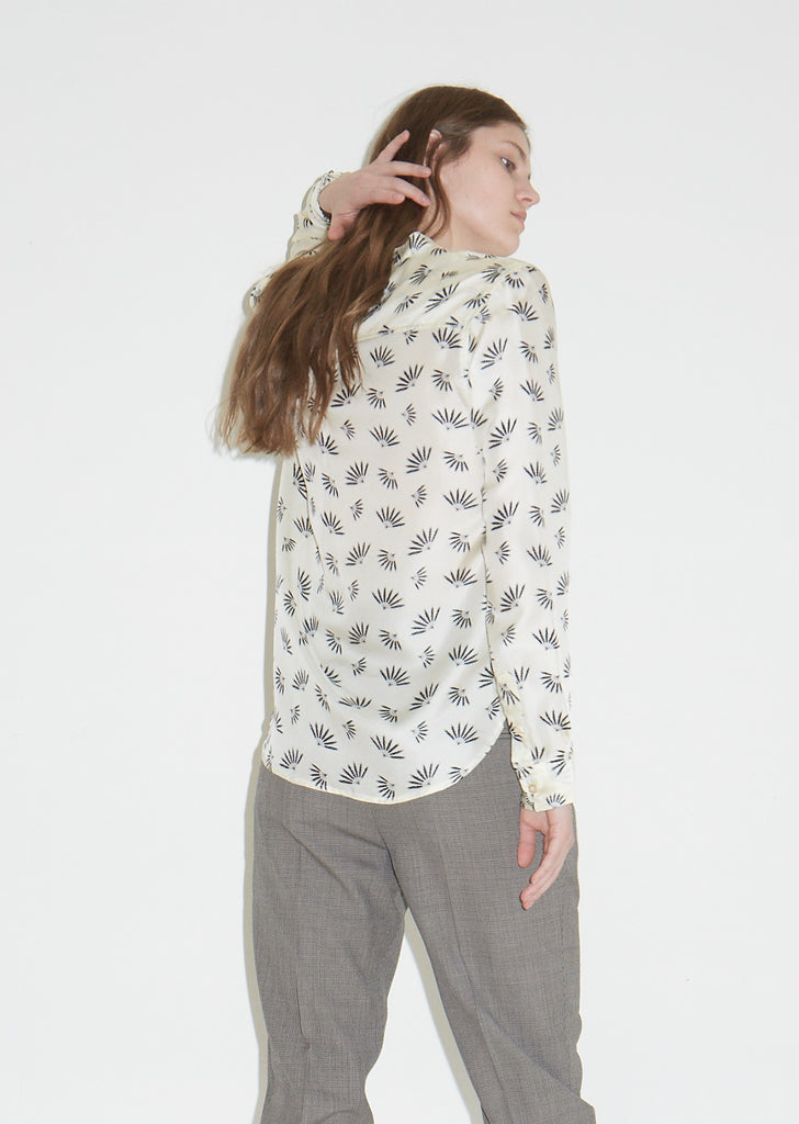 Usak Printed Silk Shirt