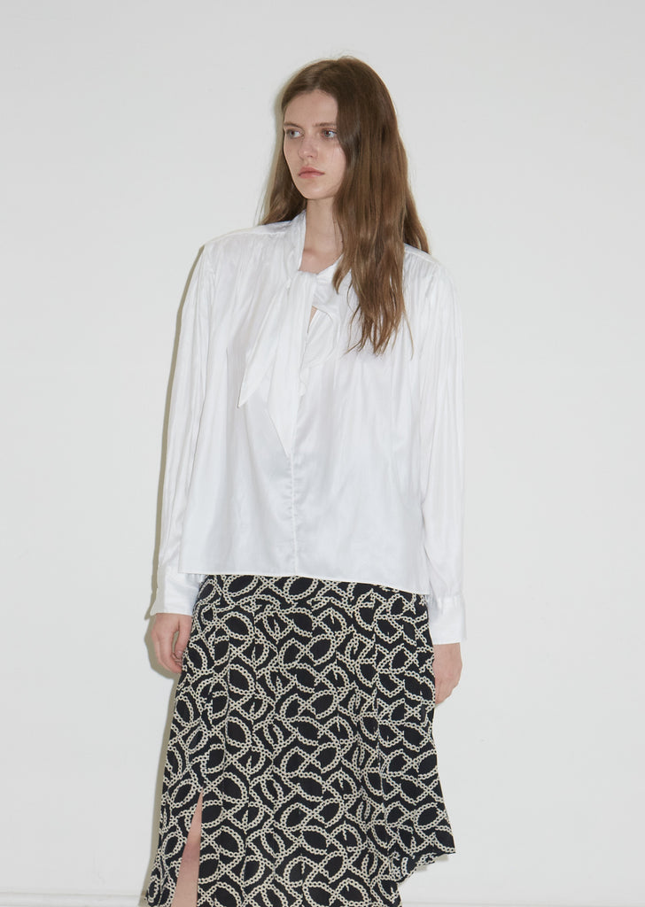 Demmo Techno Pleats Top