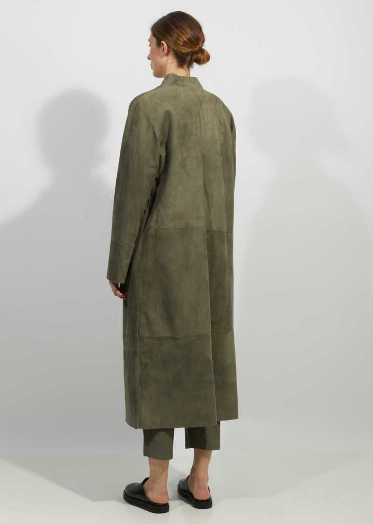Long Suede Coat