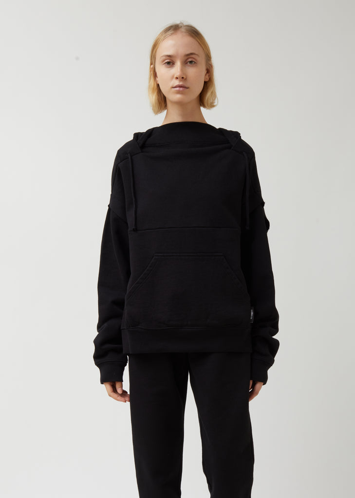Cut-Up Hoodie