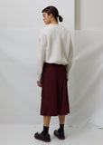 Tie Lace Front Skirt