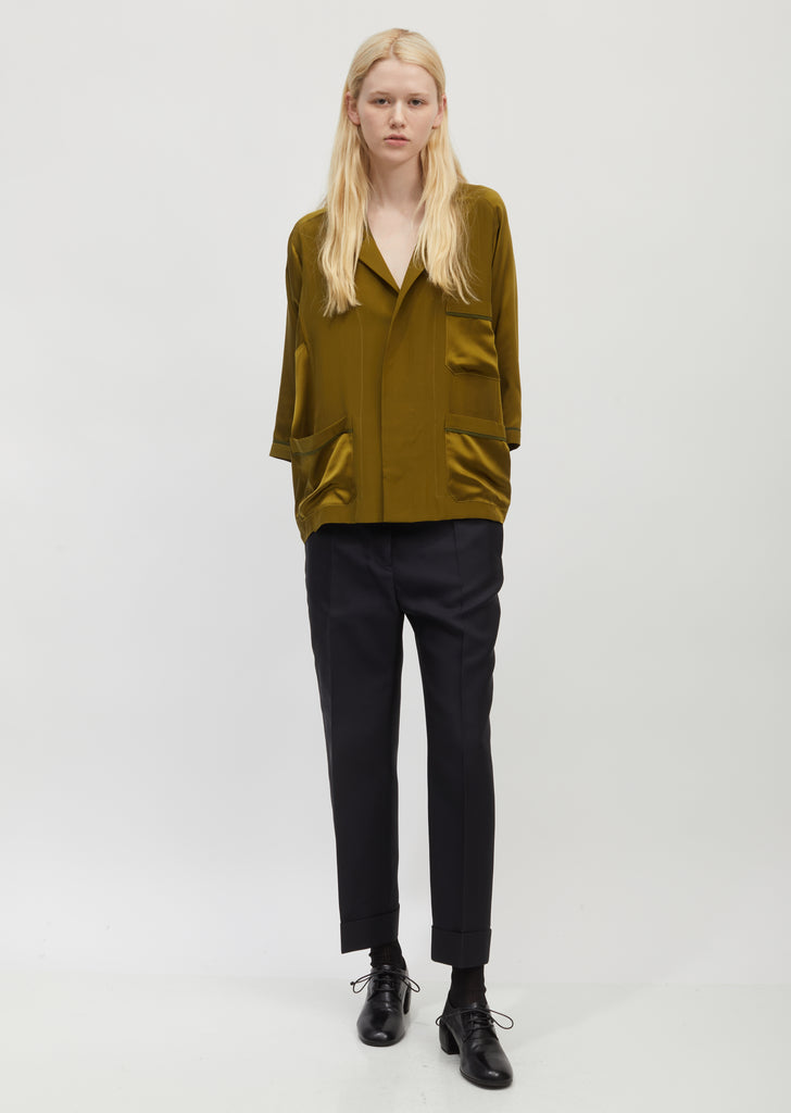 Silk Pajama Shirt