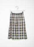 Reversible Wool Gauze Skirt