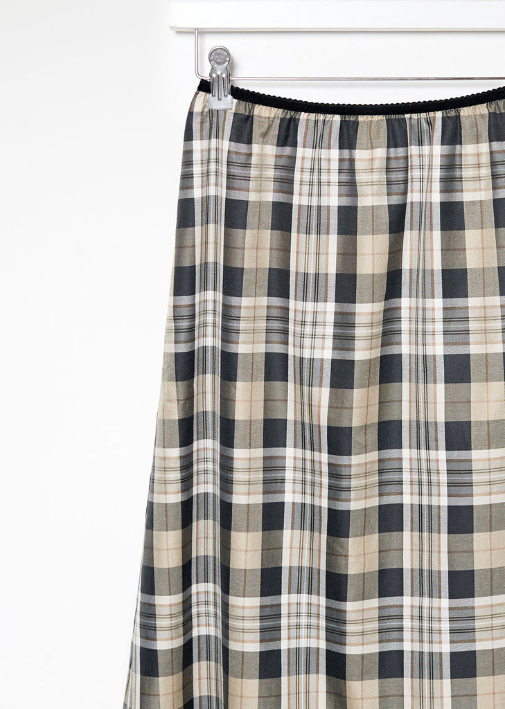 Reversible Wool Gauze Skirt