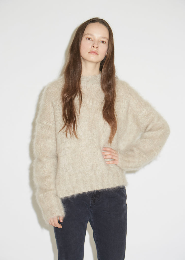 Brushed Crewneck Sweater