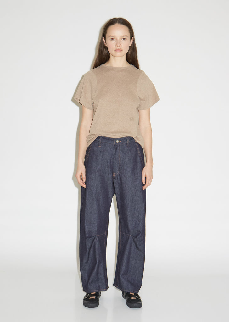 U-Gusset Denim Pants
