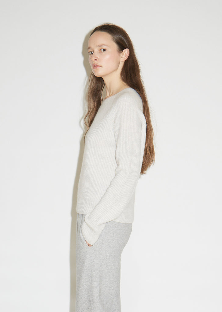 Cashmere Marinière Pullover