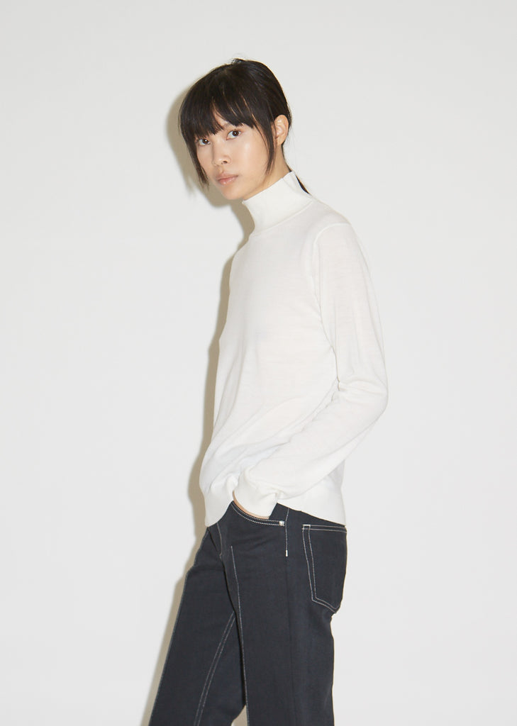 Merino Roll Neck Sweater