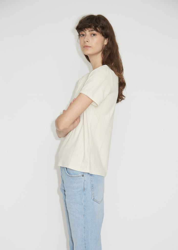 Mara Pointelle Knit Tee