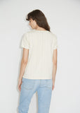 Mara Pointelle Knit Tee