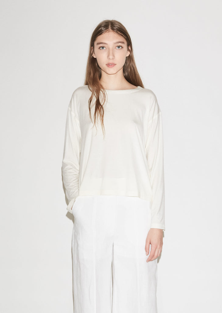 Tanfen Soft Jersey Long Sleeve Top