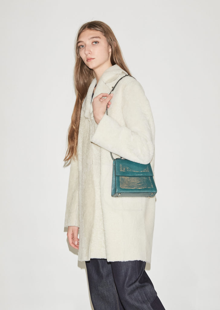 Lizard Small Top Handle Bag