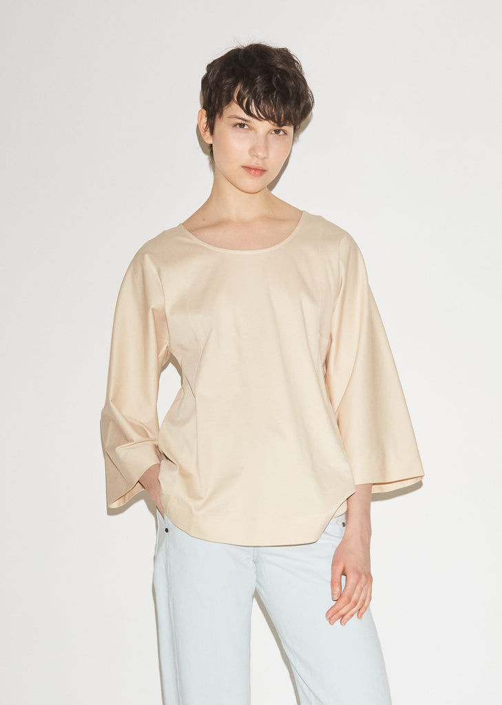 Wide Sleeve Jersey Tee