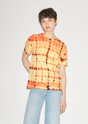 Tie Dye Tissue Jersey T-Shirt