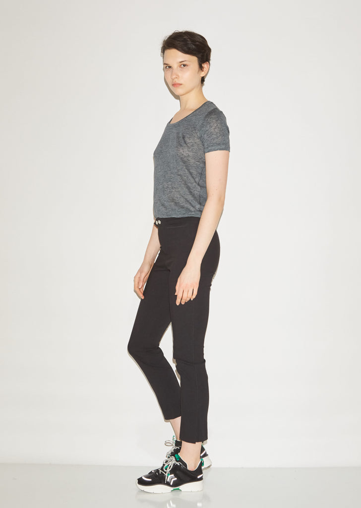 Nila Cropped Stretch Trousers