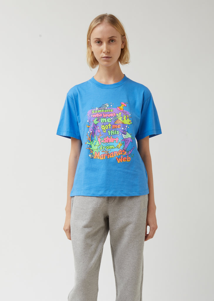 Cropped Vacation T-Shirt