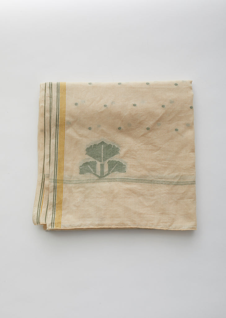 Carre De Dyed Handwoven Jamdani