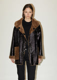 Shearling Mackinaw Coat