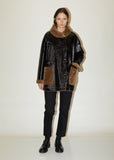 Shearling Mackinaw Coat