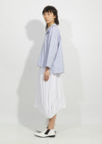 Cotton Broadcloth Stripe Blouse
