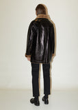 Shearling Mackinaw Coat