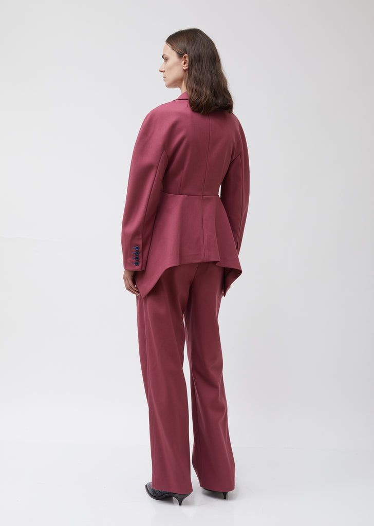 Haru Double Face Twill Waisted Jacket