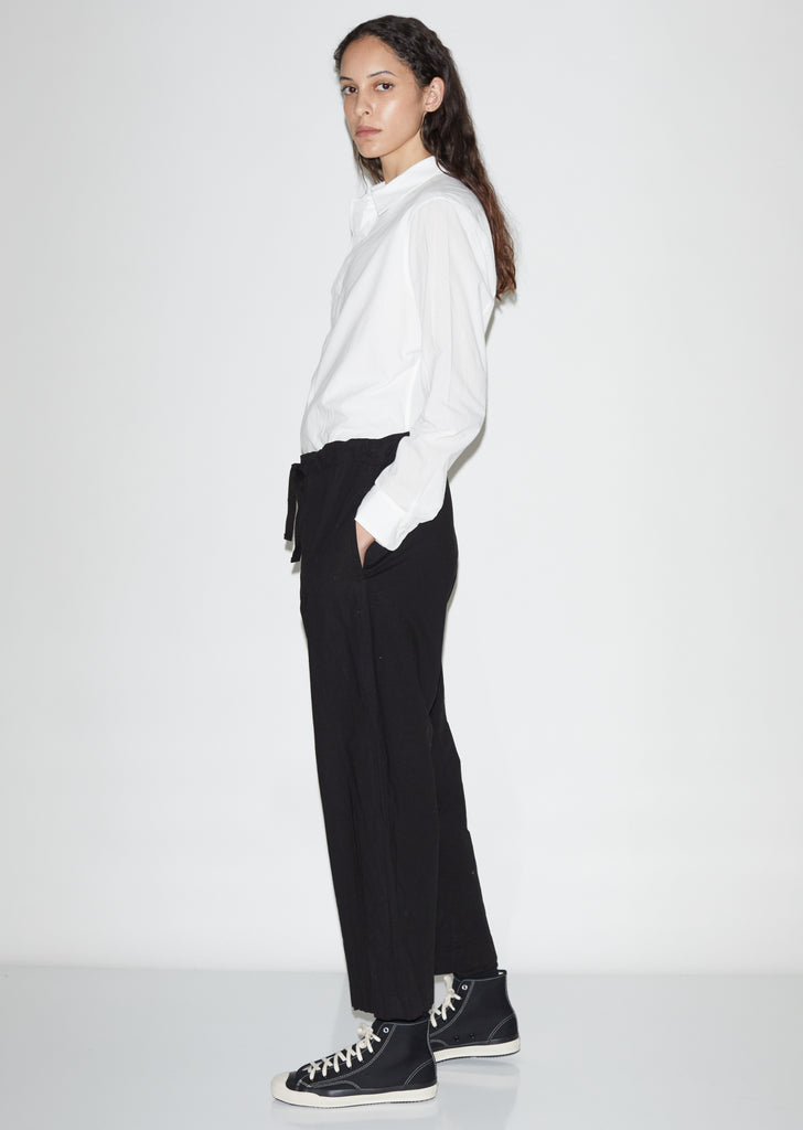 Cotton & Linen Drawstring Trousers