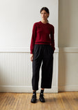 Woolen Yarn Wool Flannel Pants