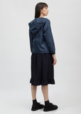 Hooded Taffeta 'Girl' Jacket