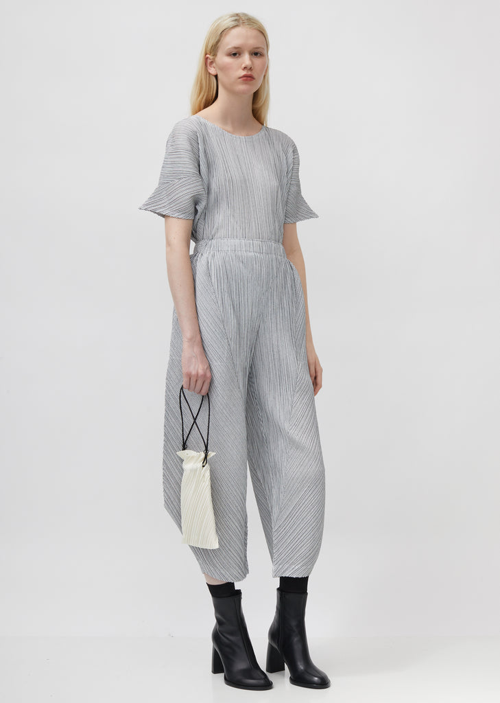 Drawstring Pleats Bag