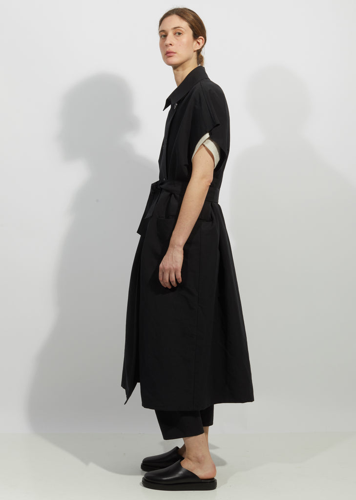 Cotton & Linen Sleeveless Trench
