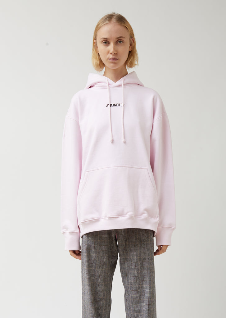 Inverted Logo Hoodie