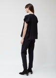 Tadou Jersey And Popline Top