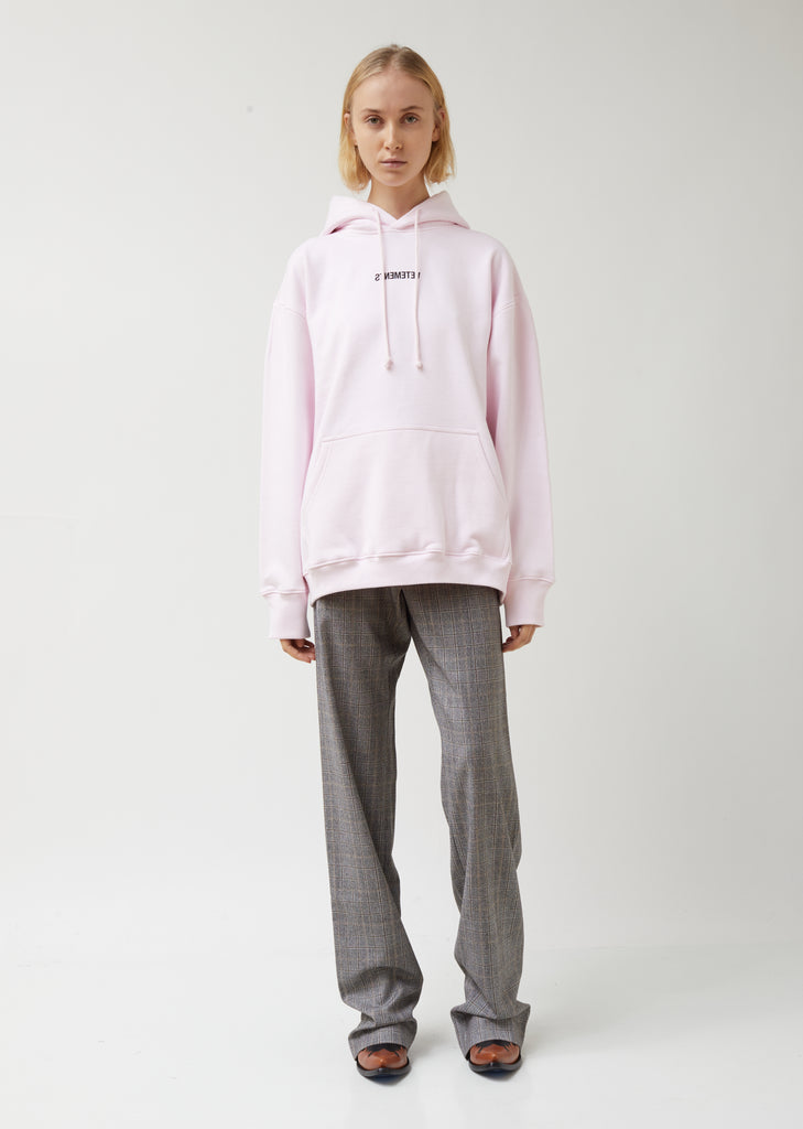 Inverted Logo Hoodie