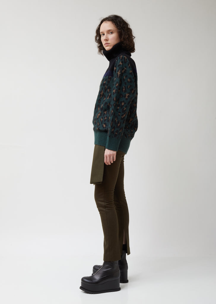 Leopard Pullover