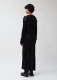 Sweater with Contrast Stitch