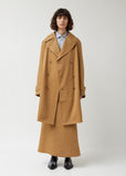 Wool Twill Trench Coat