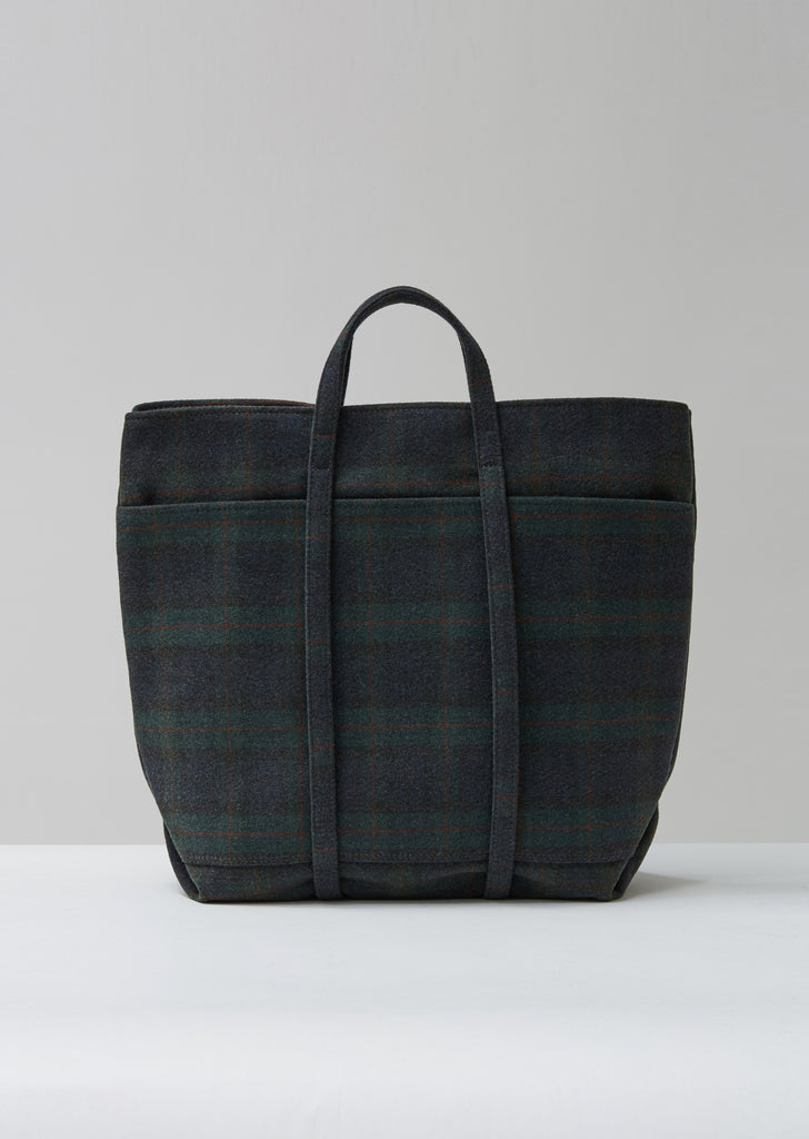 Tall Wool Tote