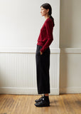 Woolen Yarn Wool Flannel Pants
