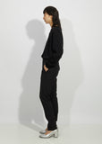 Wool Blend Flat Front Trousers