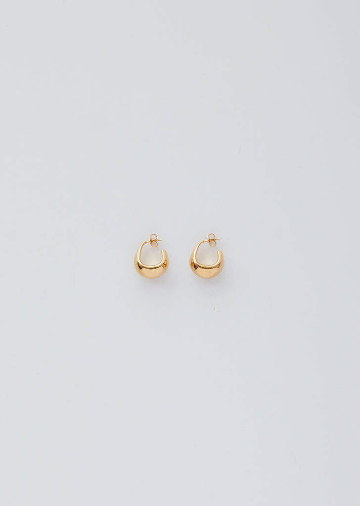 Gold Mini Drop Earrings