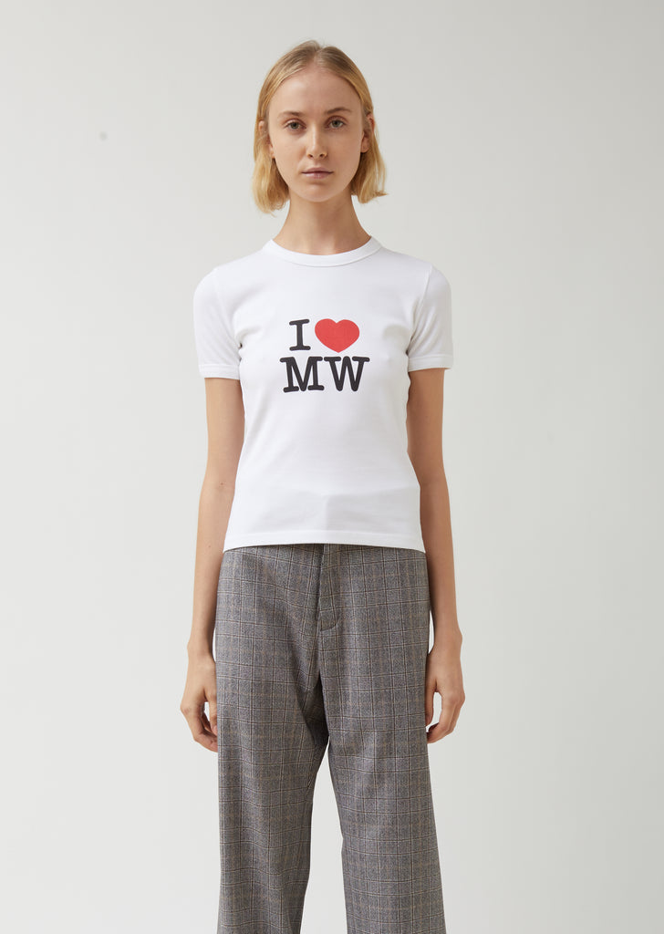 Fitted Rib T-Shirt