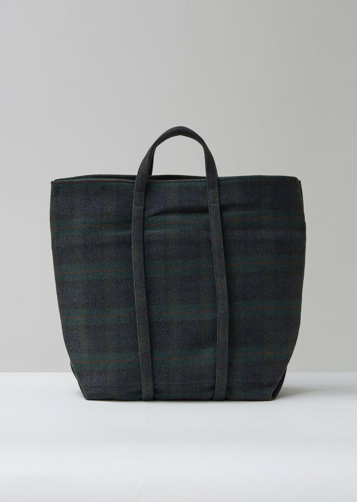 Tall Wool Tote