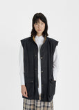 Waxed Cotton Vest