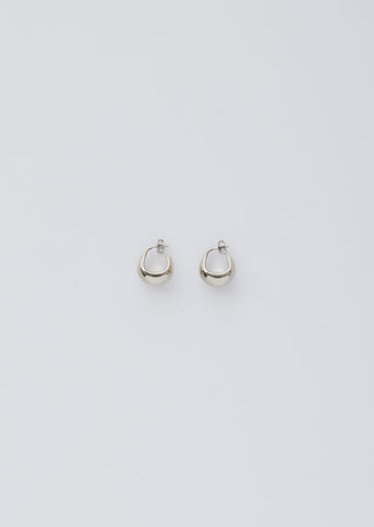 Silver Mini Drop Earrings