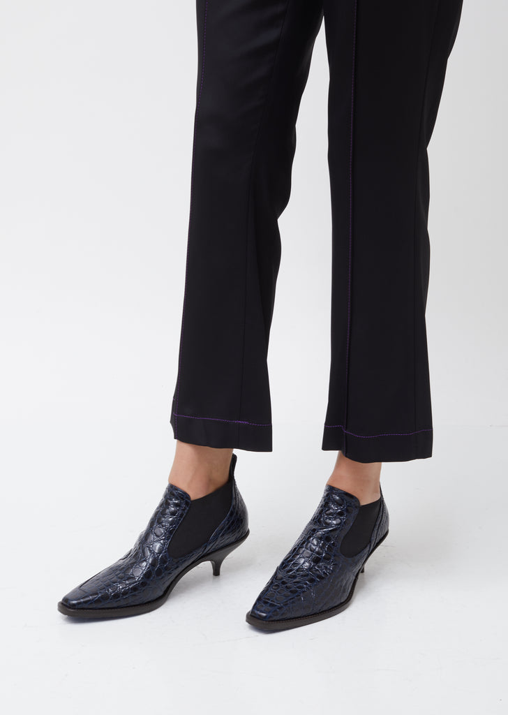 Kora Embosse Croc Bootie