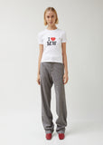 Fitted Rib T-Shirt